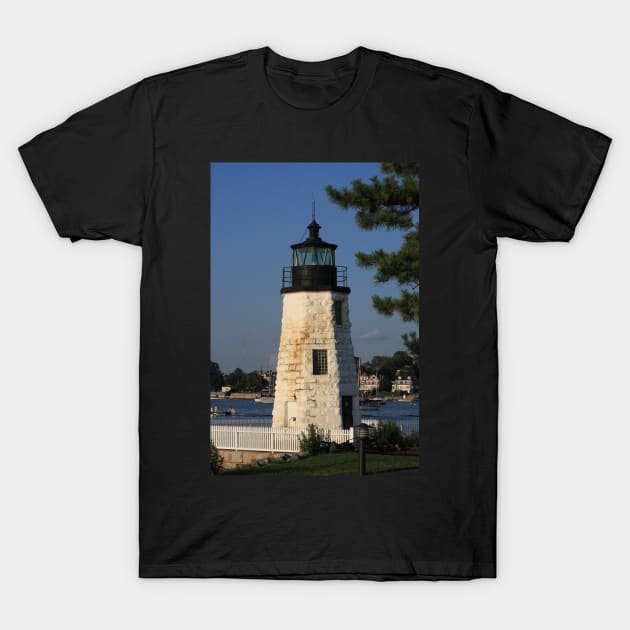 Castle Hill Lighthouse T-Shirt by Laybov